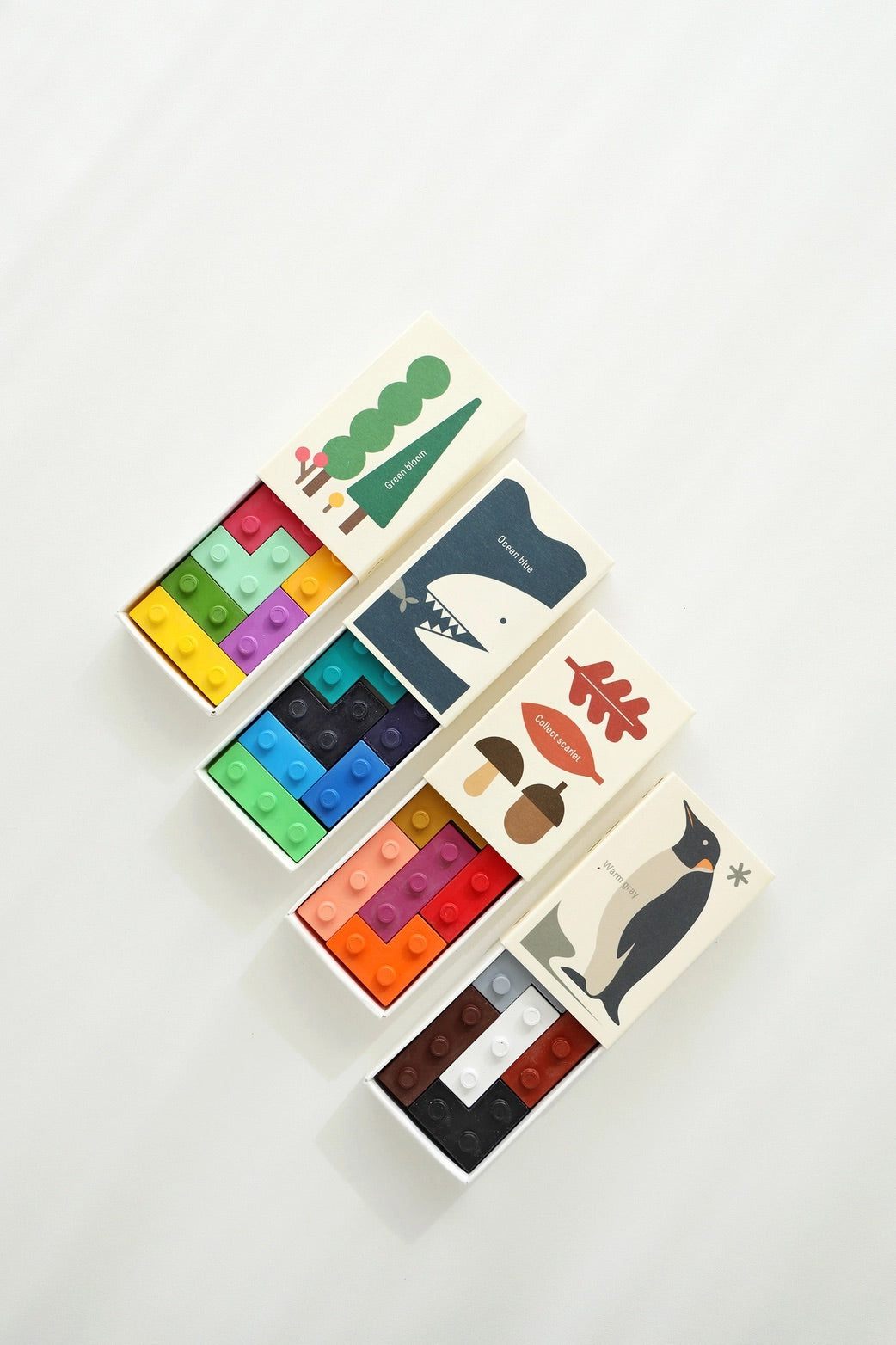 Goober Pocket Crayons - Acorn Red