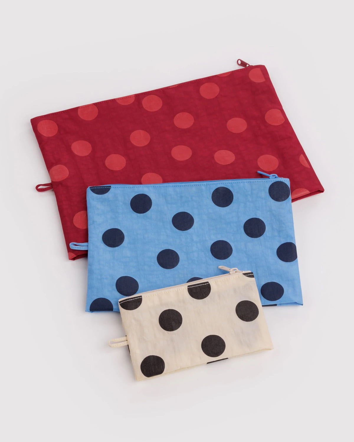 Baggu Go Pouch Set: Polka Dot Mix