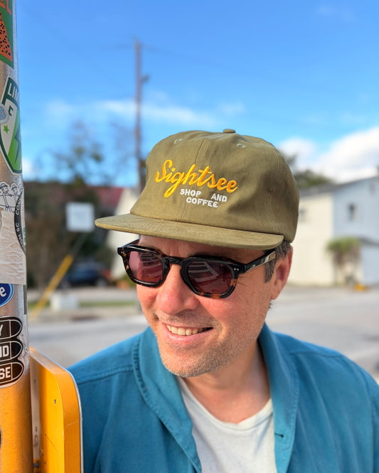 Sightsee Road Trip Hat - Olive