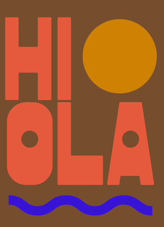Hi Wave Print Bronze - 8x10
