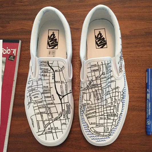 Charleston Original Hand-drawn Shoes