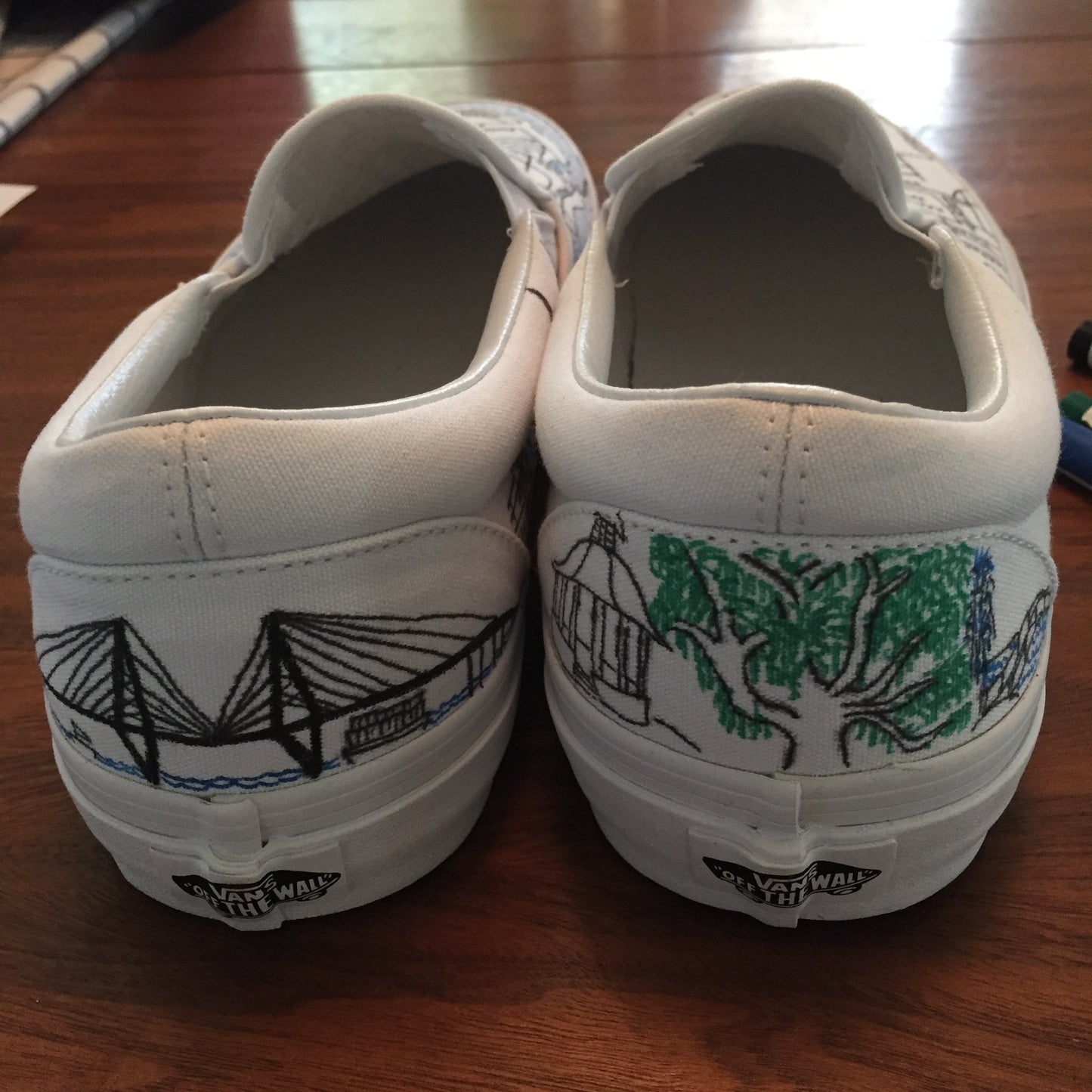 Charleston Original Hand-drawn Shoes