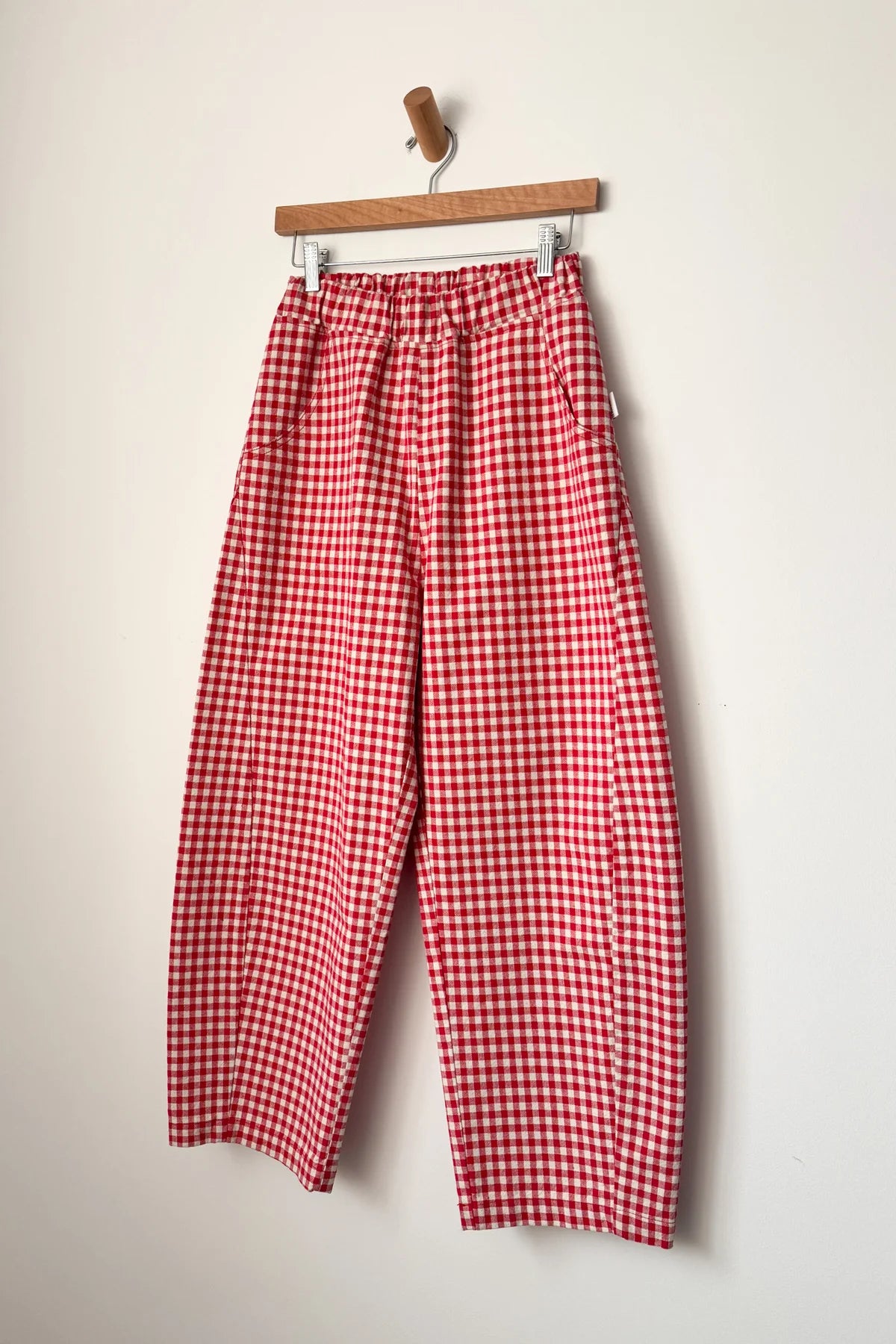 Arc Pant - Red Gingham