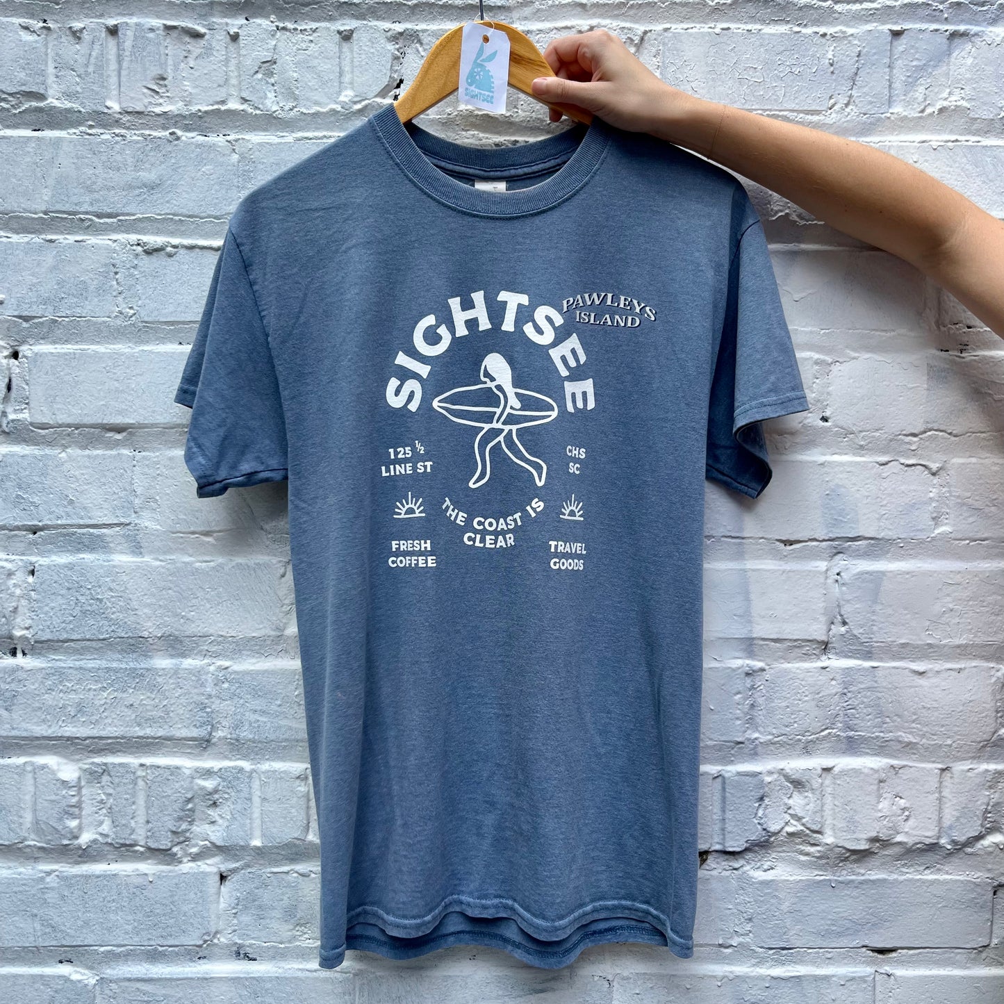 Upcycled Shirt: Pawley's Island