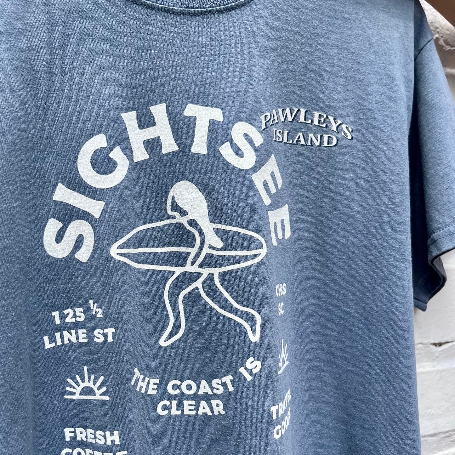 Upcycled Shirt: Pawley's Island