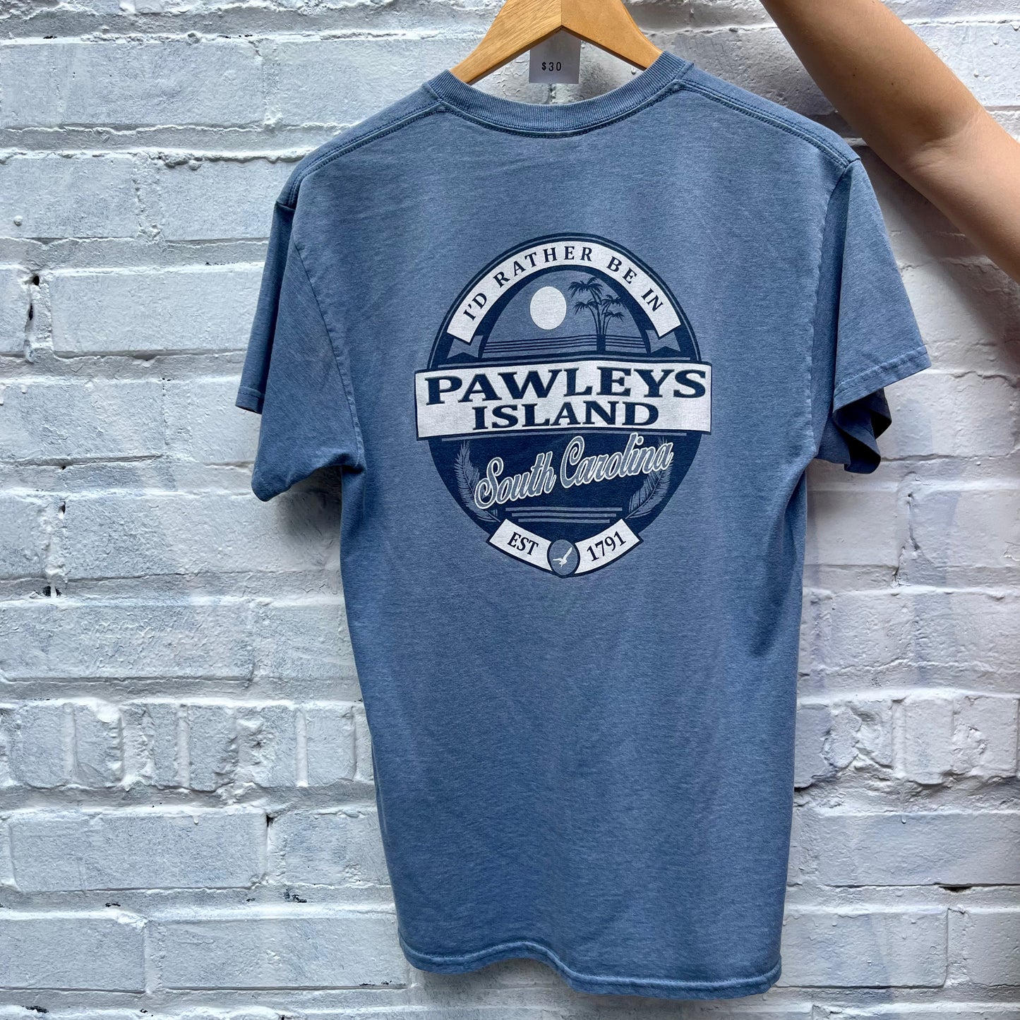 Upcycled Shirt: Pawley's Island