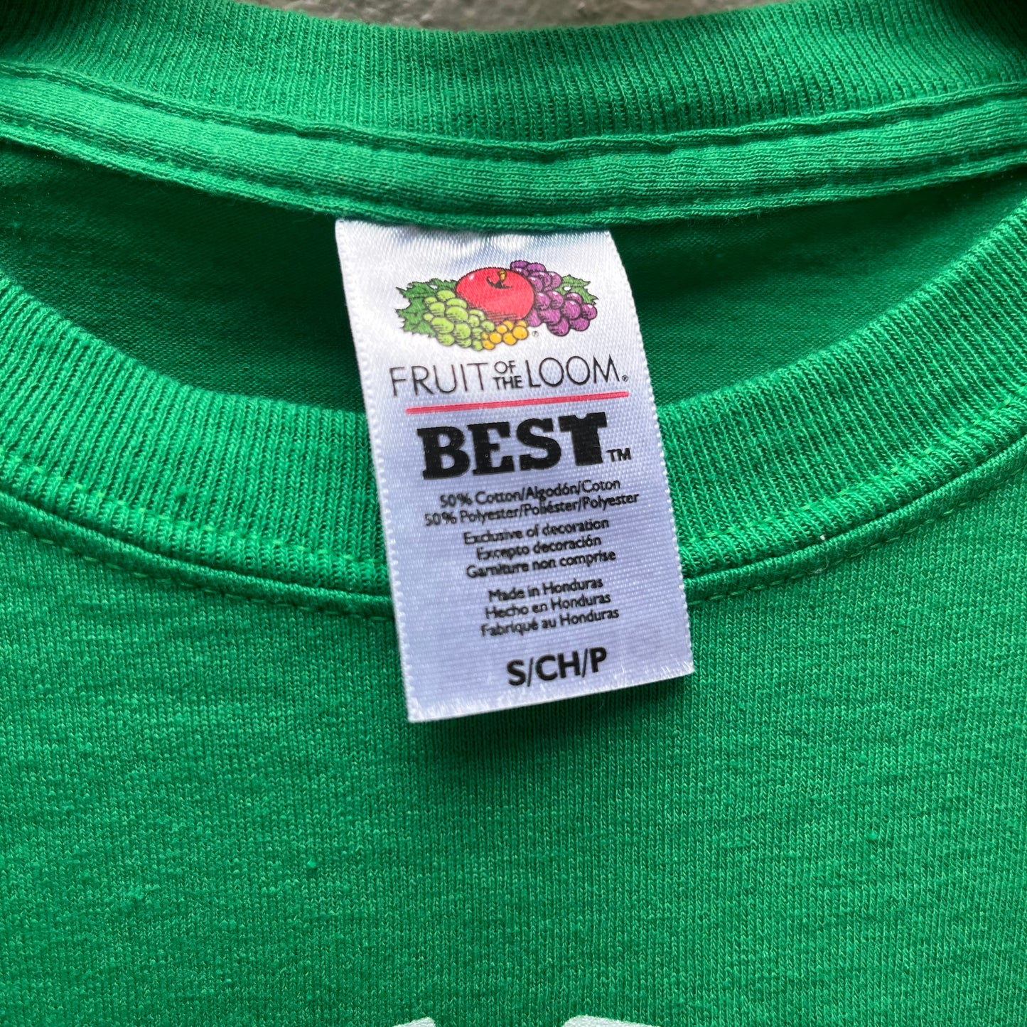 Upcycled Shirt: Kelly Green, S