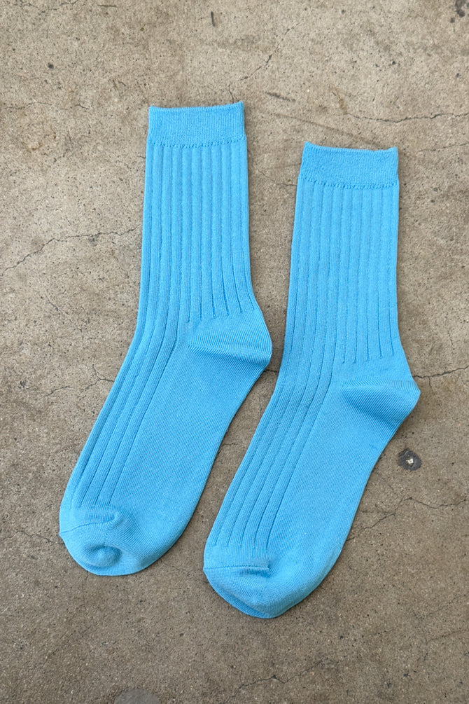 Her Socks (MC Cotton) - Blue Water