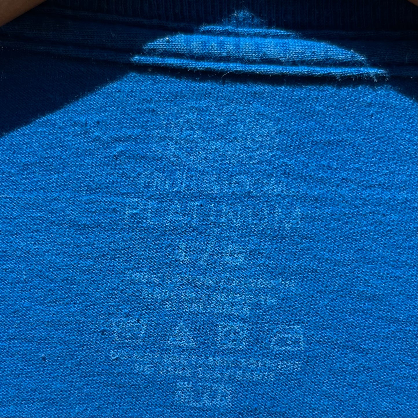 Upcycled Shirt: Blue Fruit of the Loom, L