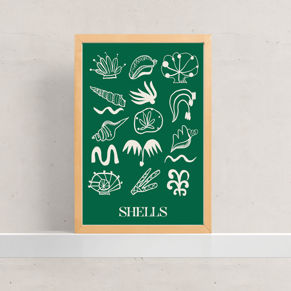 Shells Print - 8x10