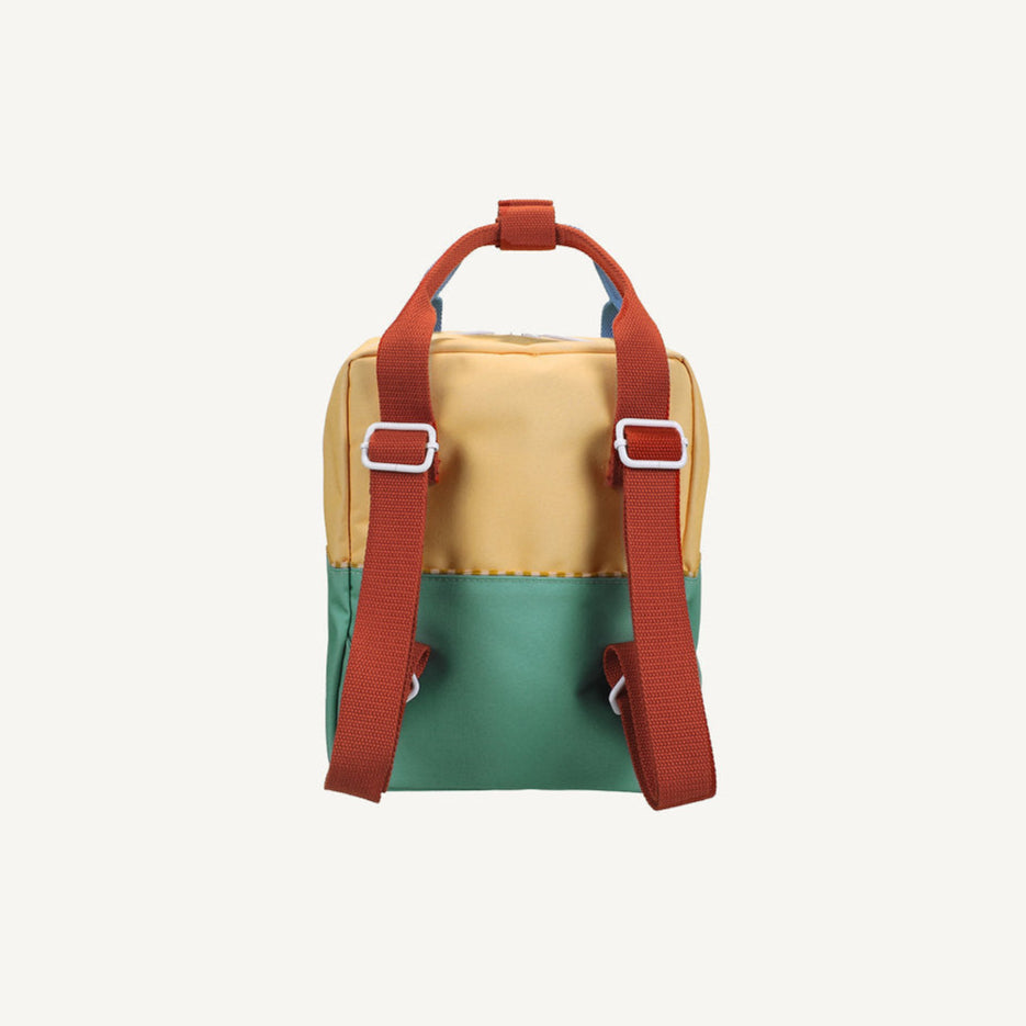 Small Colorblock Backpack | Sandy Yellow