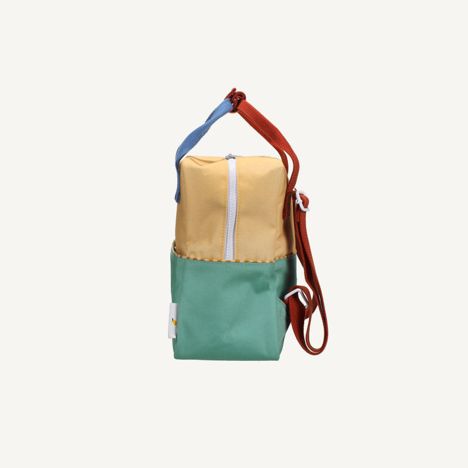 Small Colorblock Backpack | Sandy Yellow