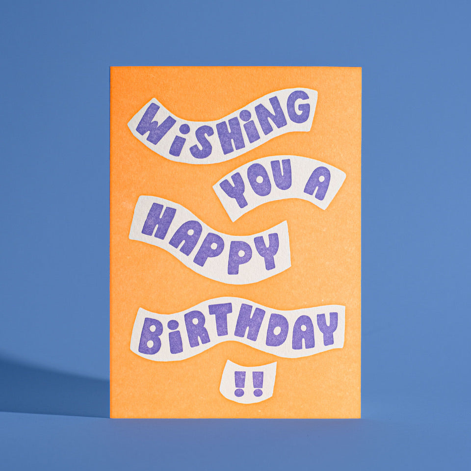 Wishing You a Happy Birthday Card