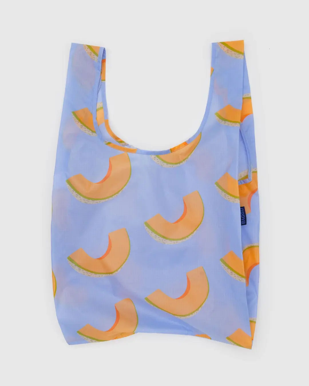 Baggu Reusable Tote: Cantaloupe Blue