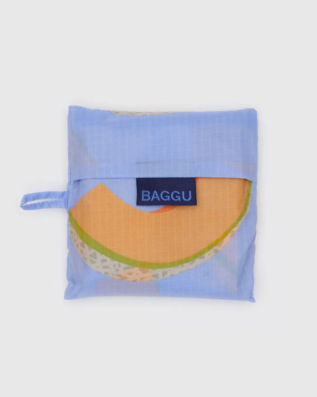 Baggu Reusable Tote: Cantaloupe Blue