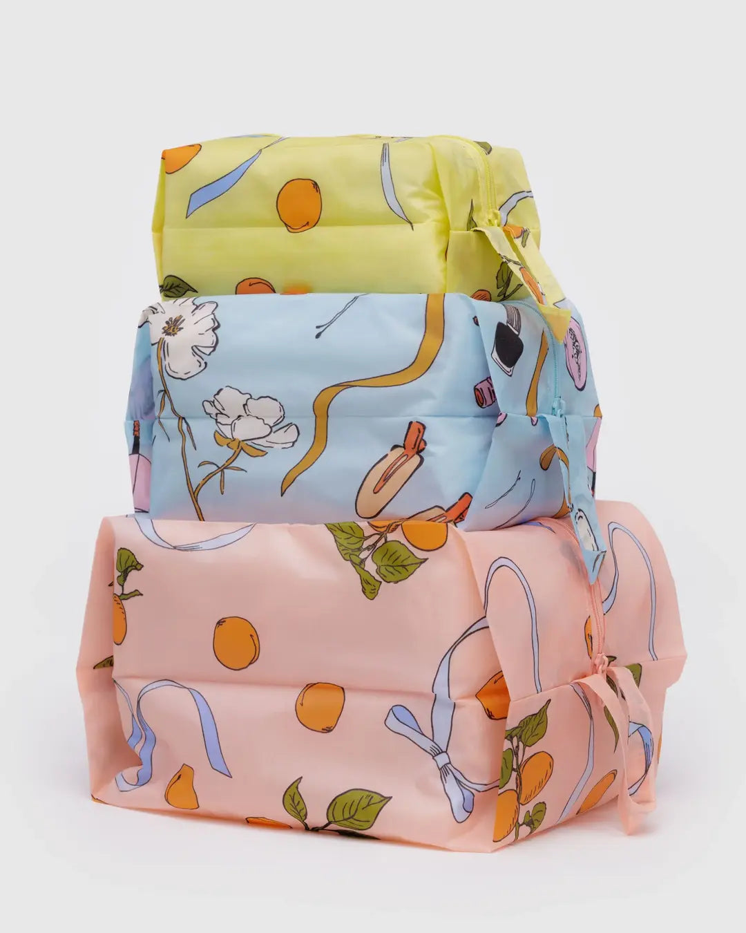 Baggu 3D Zip Set: Get Ready with Me