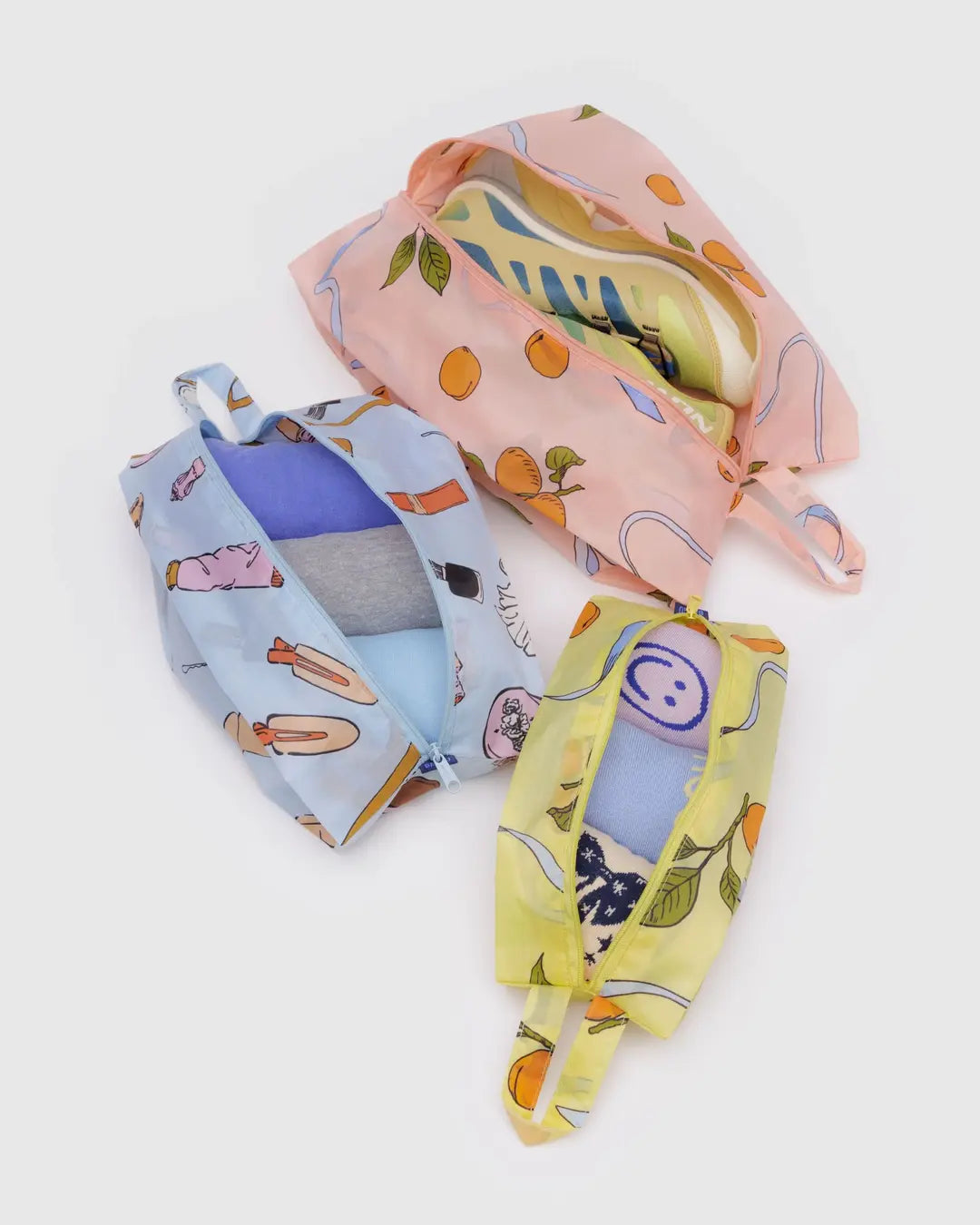 Baggu 3D Zip Set: Get Ready with Me