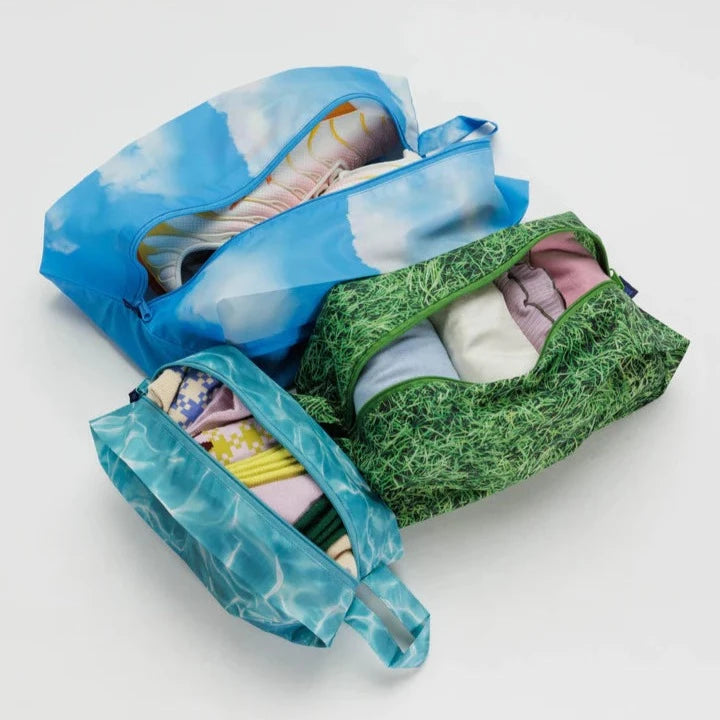 Baggu 3D Zip Set: Lawnscape