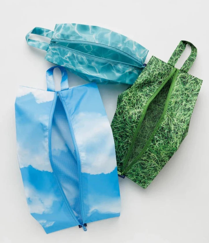 Baggu 3D Zip Set: Lawnscape