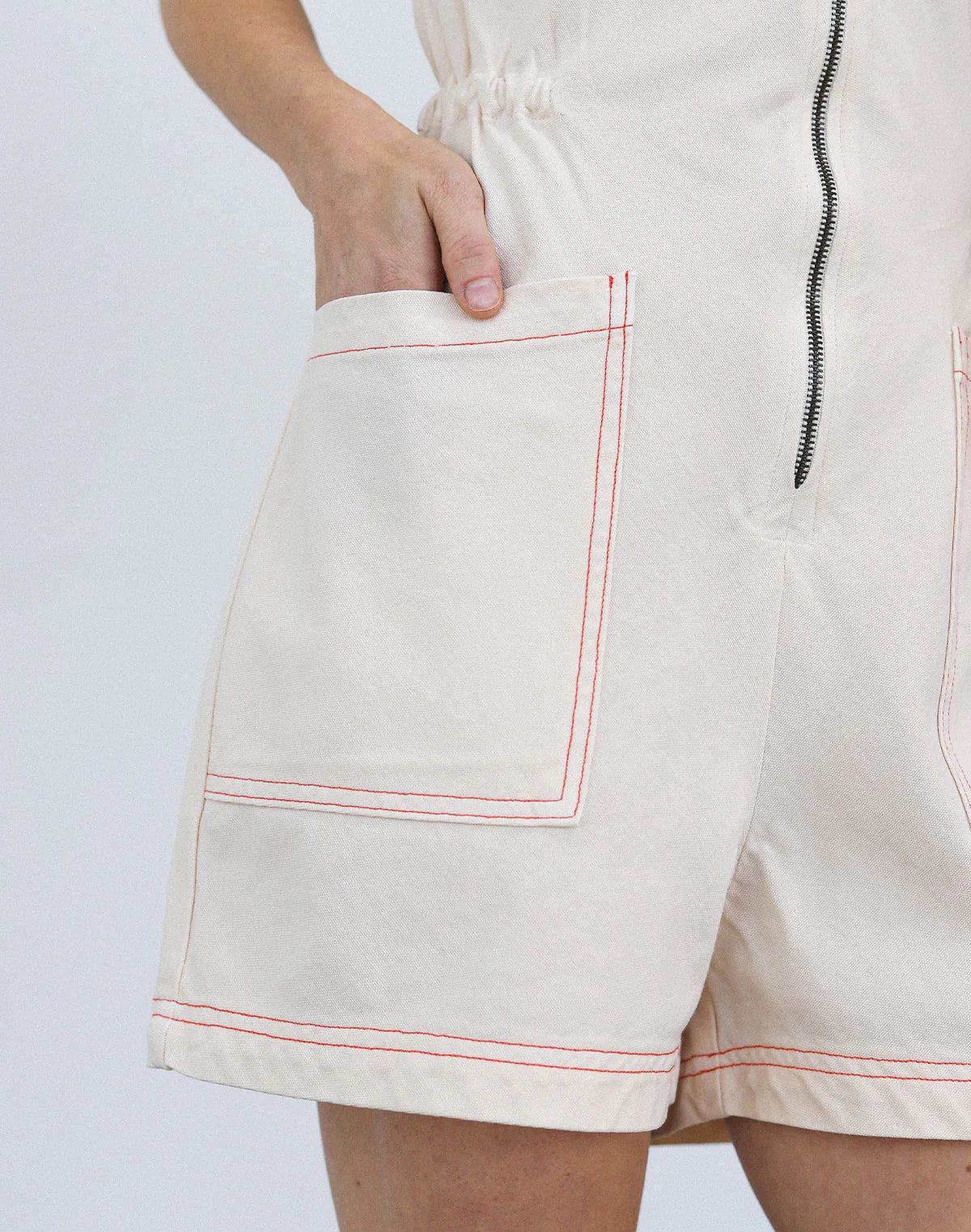 Noble Tank Suit - Oat Milk