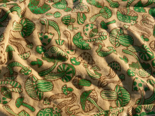 Shroom Towel - Tan
