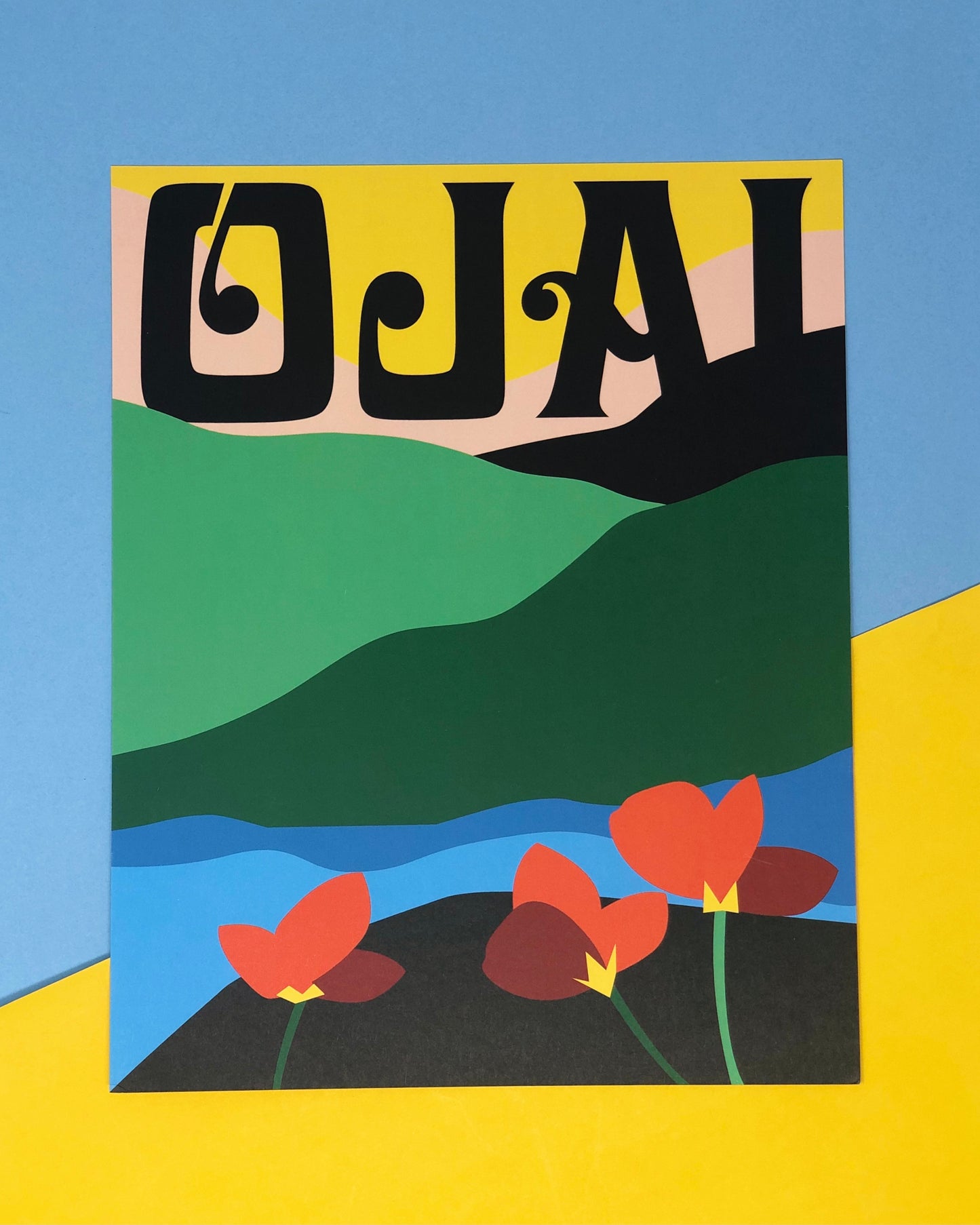 It's All Good in Ojai Print