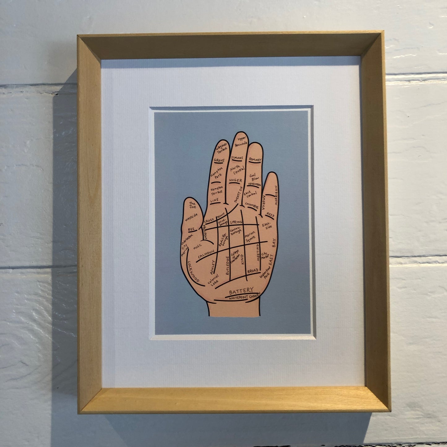 Holy City Palmistry - Print