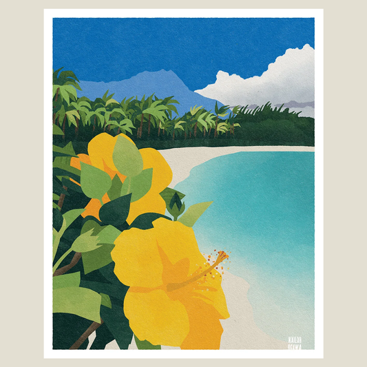 "Waikiki" Print