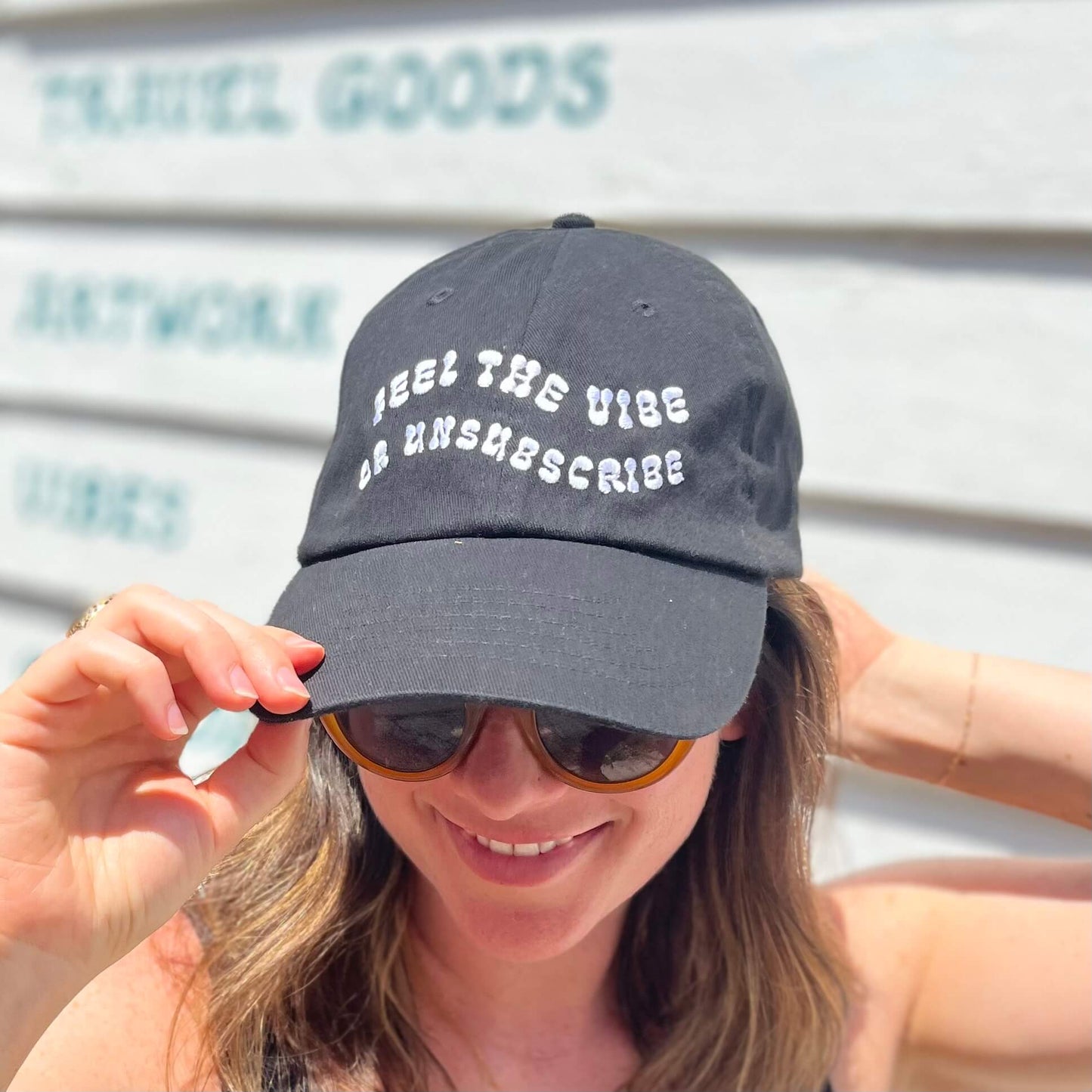 Feel the Vibe Dad Hat