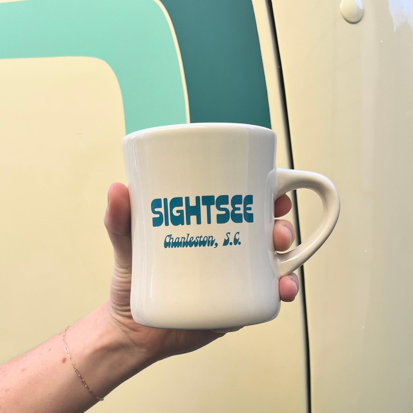 Rise & Vibe Diner Mug