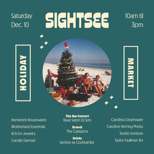 Sightsee Holiday Market Saturday 12/10!