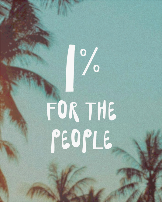 One Percent for the People