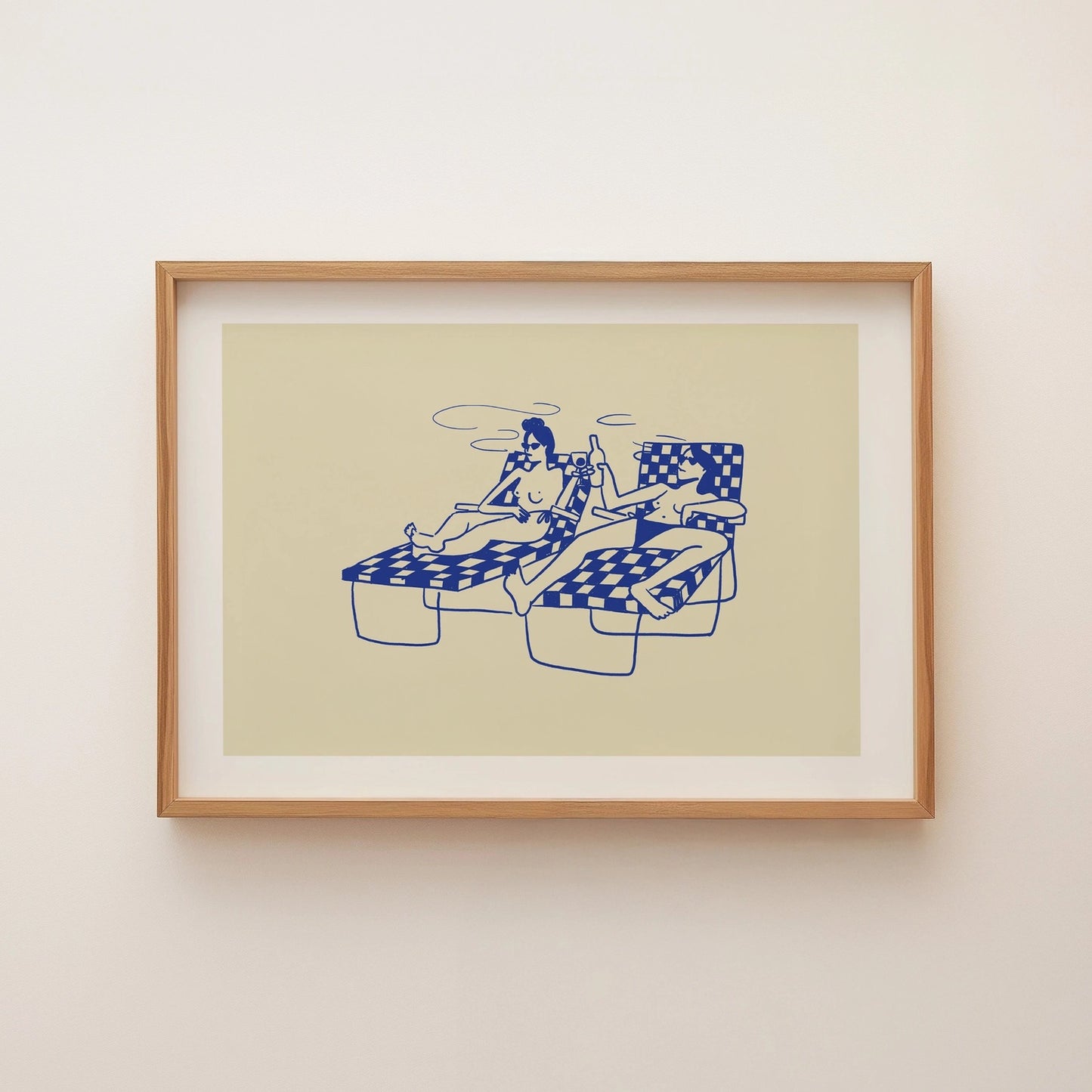 "Swim Club" 11x14 Print