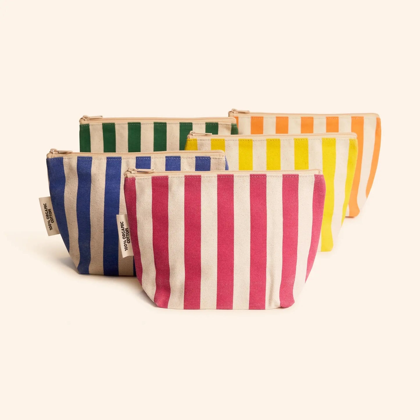 Organic Cotton Zipper Bags