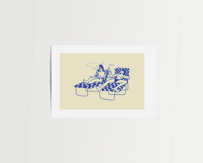 "Swim Club" 11x14 Print