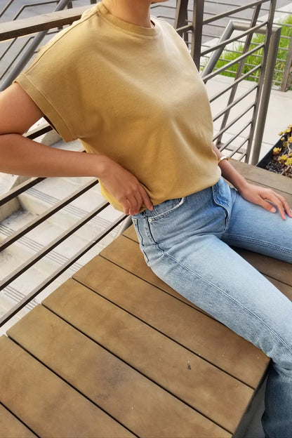 Ease Tee - Butterscotch