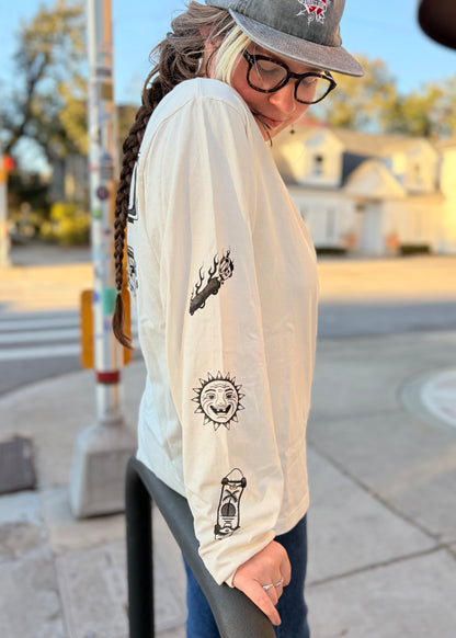 Sightsee Tattoo Long Sleeve Tee