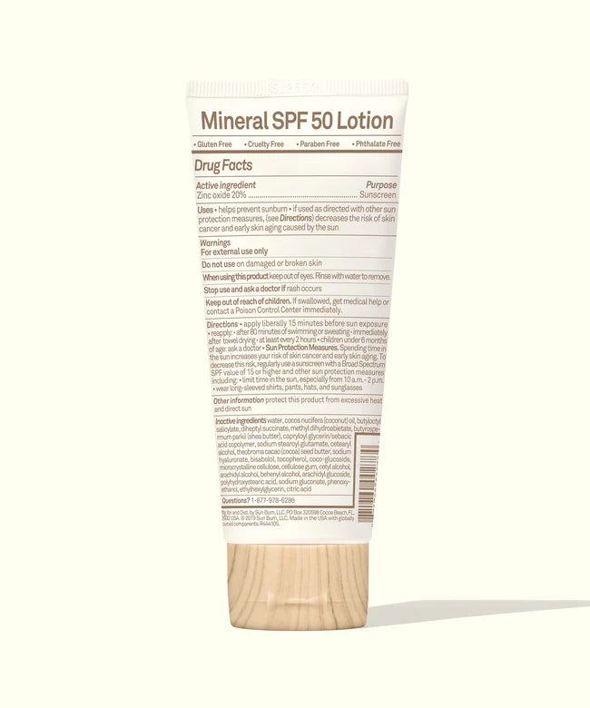 Baby Bum Mineral SPF 50 Sunscreen Lotion