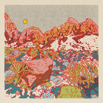 Desert Mountain #29 Print - 12"x12"
