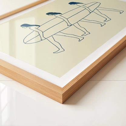 "Surfers" 11x14 Print