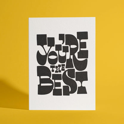 You're the Best Card