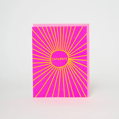 Sunbeam Congrats Card