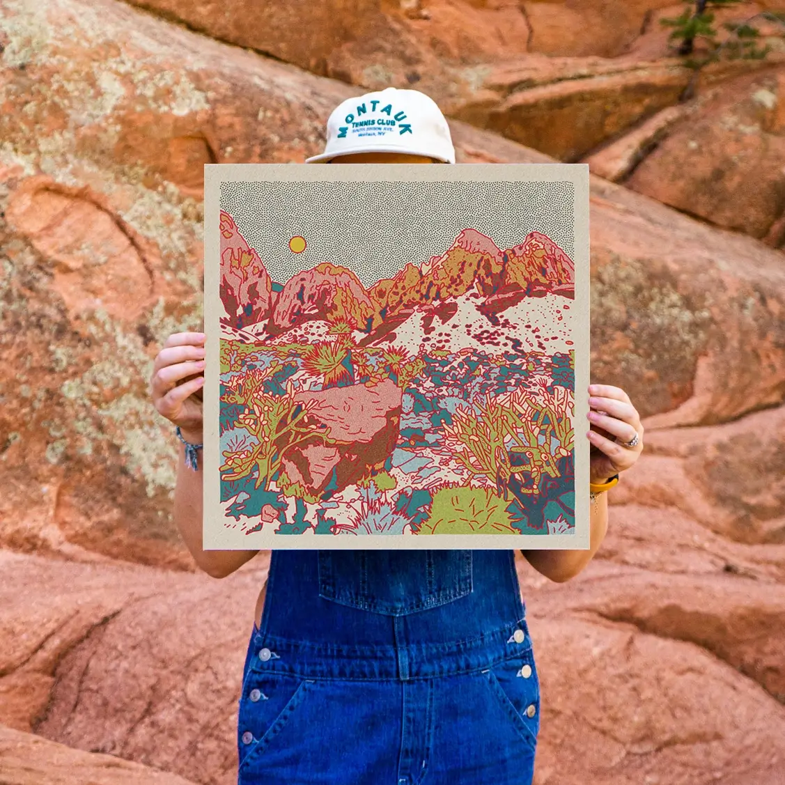 Desert Mountain #29 Print - 12"x12"