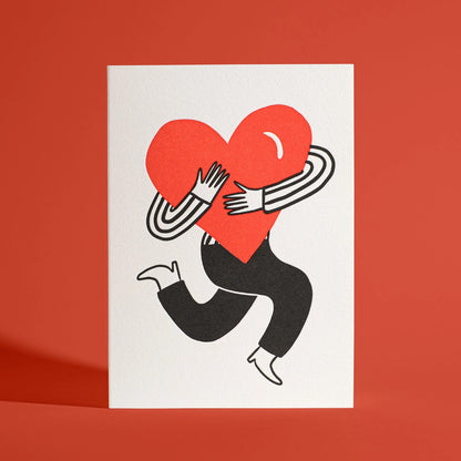 Holding Your Heart Card