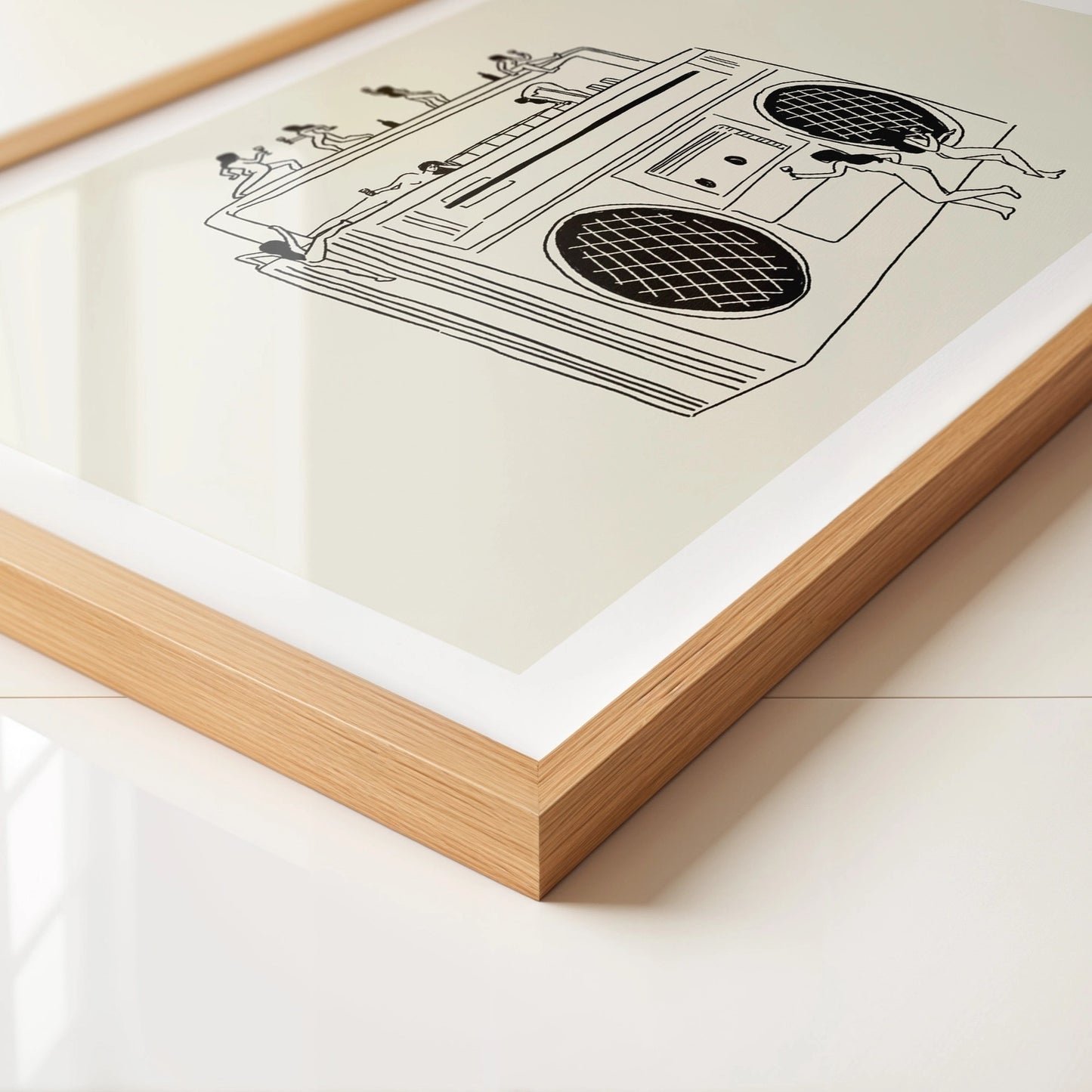 "Boom Box" 11x14 Print