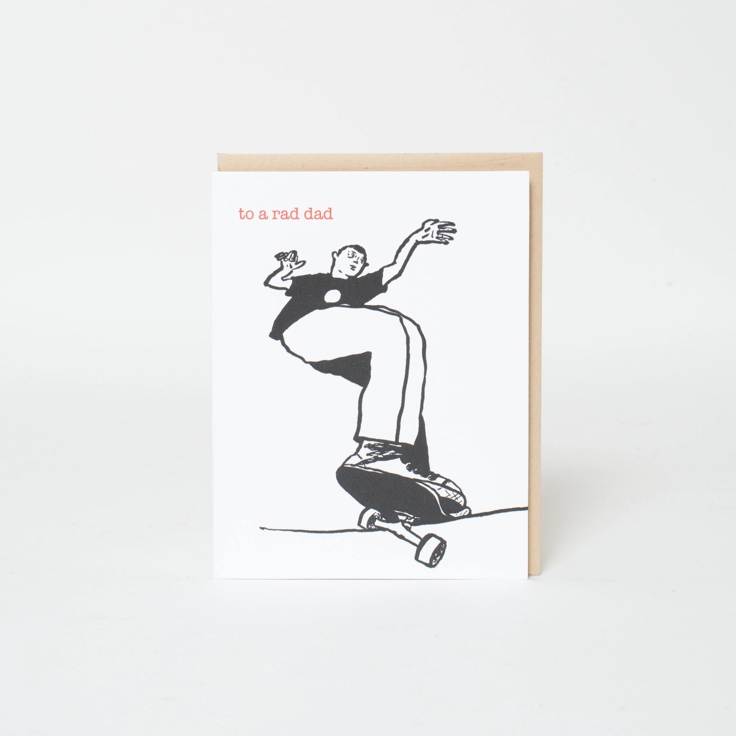 Rad Dad Skater Card