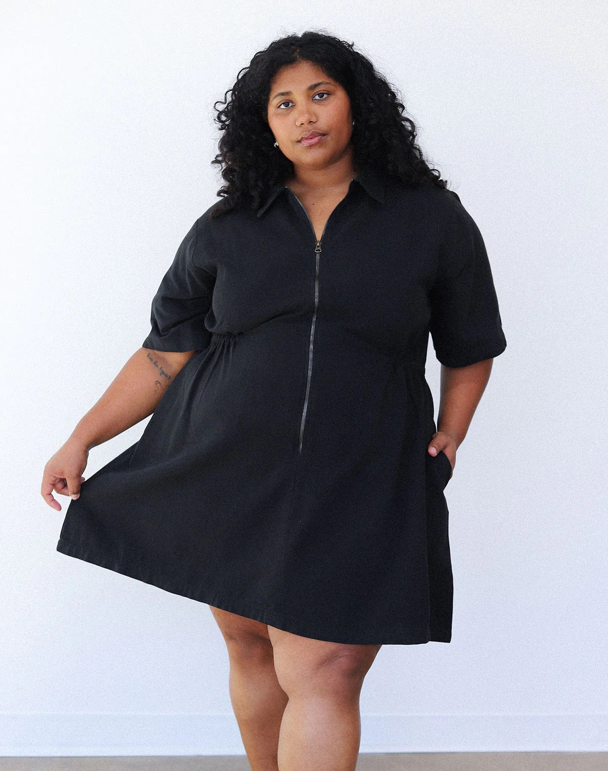 Noble Utility Dress - Ash