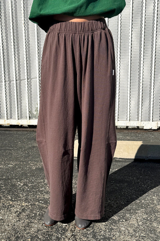Wide Leg Bare Pant - Chocolate