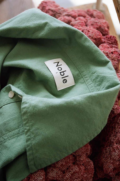 Noble Collared Shirt - Sea Glass