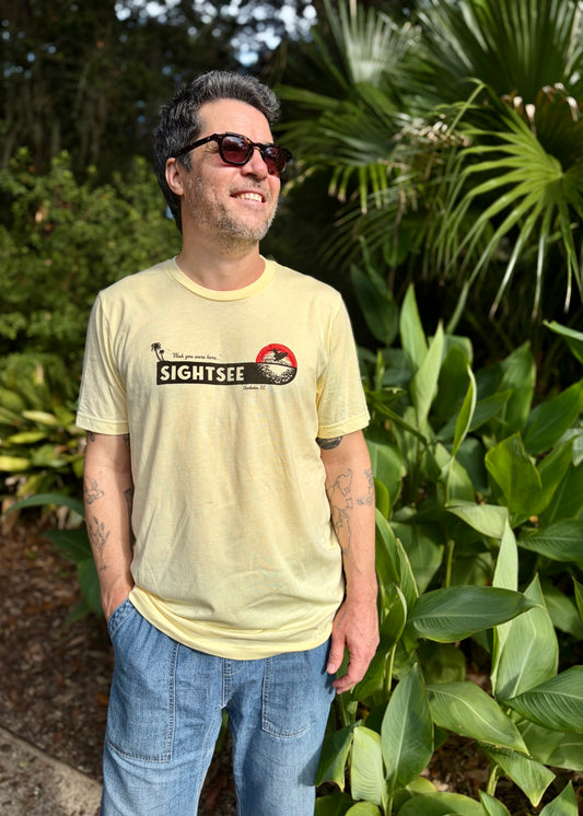 Wish You Were Here Tee - Butter